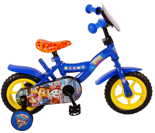 Laad de afbeelding in de Gallery-viewer, Nickelodeon Paw Patrol The Movie Jongens Doortrapper  10 inch 20 cm blauw
