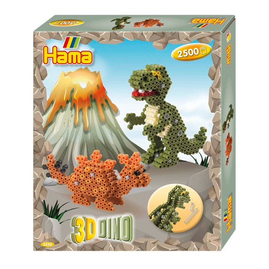 Hama Strijkkralen 3D Dino&