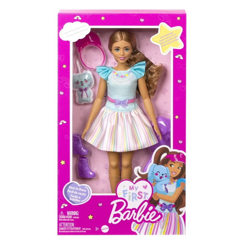 Laad de afbeelding in de Gallery-viewer, Barbie My First Pop Brunette + Accessoires

