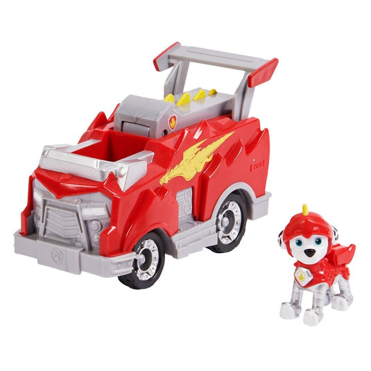 Paw Patrol Rescue Knights Marshall + Deluxe Voertuig