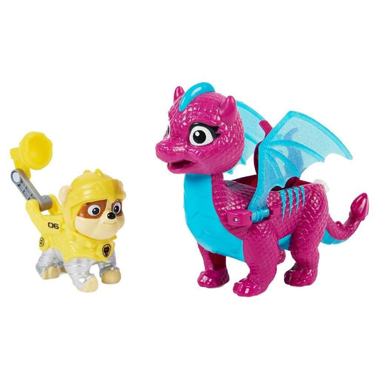 Paw Patrol Rescue Knights Hero Pups Rubble + Blizzie