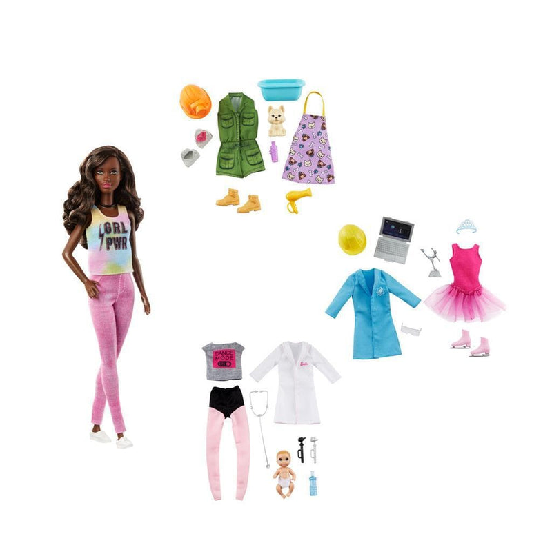 Laad de afbeelding in de Gallery-viewer, Barbie Carrierepop You Can Be Anything + Accessoires
