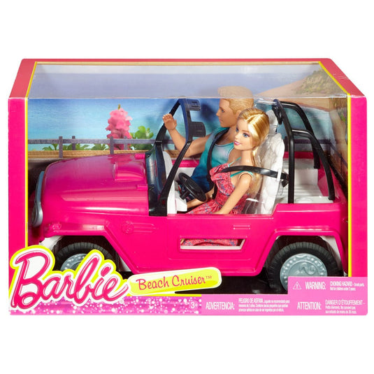 Barbie Beach Cruiser Met Barbie En Ken