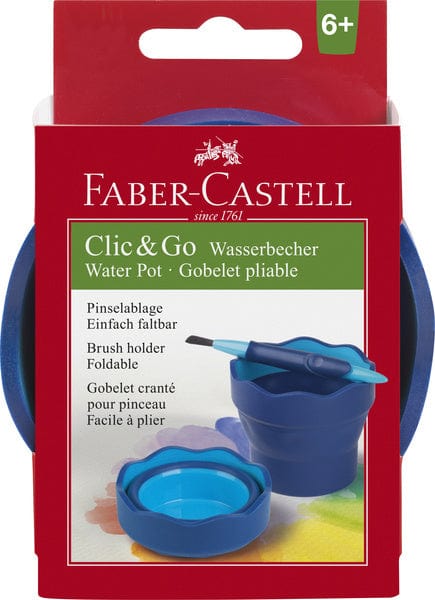 Faber Castell Fc-181510 Watercup Clic&amp;Go Blauw