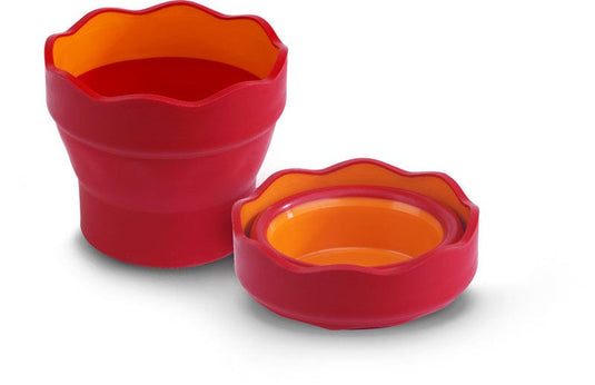 Faber Castell Fc-181517 Watercup Clic & Go Roze/Oranje