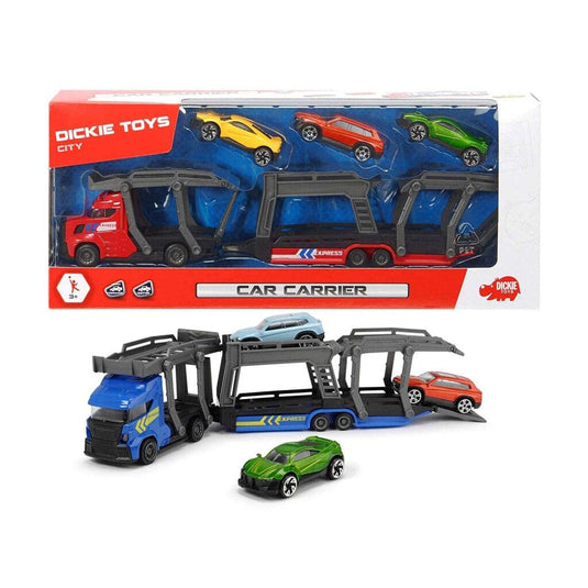 Dickie Toys Autotranssporter + 3 Auto&
