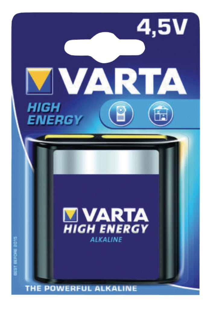 Laad de afbeelding in de Gallery-viewer, Varta V4912 High Energy Flatpack Batterij 3Lr12
