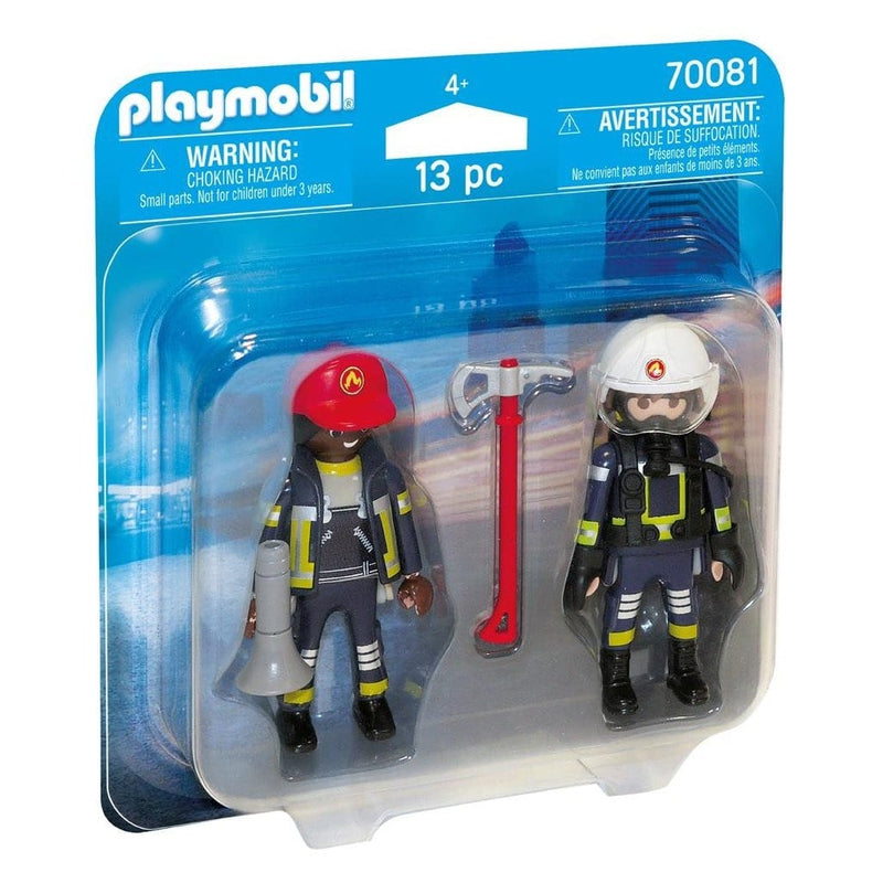 Laad de afbeelding in de Gallery-viewer, Playmobil 70081 Duo Pack Brandweerlui
