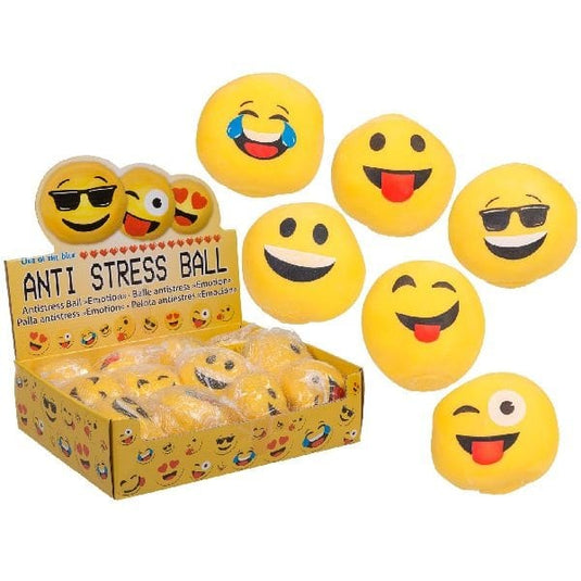 Basic Emoticon Stress Ball Assorti
