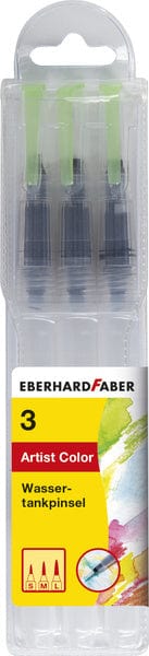 Laad de afbeelding in de Gallery-viewer, Eberhard Faber Ef-579925 Waterpenseel Set 3 Maten S, M, L
