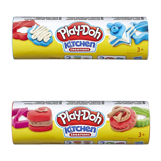 Play-Doh Kitchen Creations Koekjestrommel Met 2 Kleuren Klei Assorti