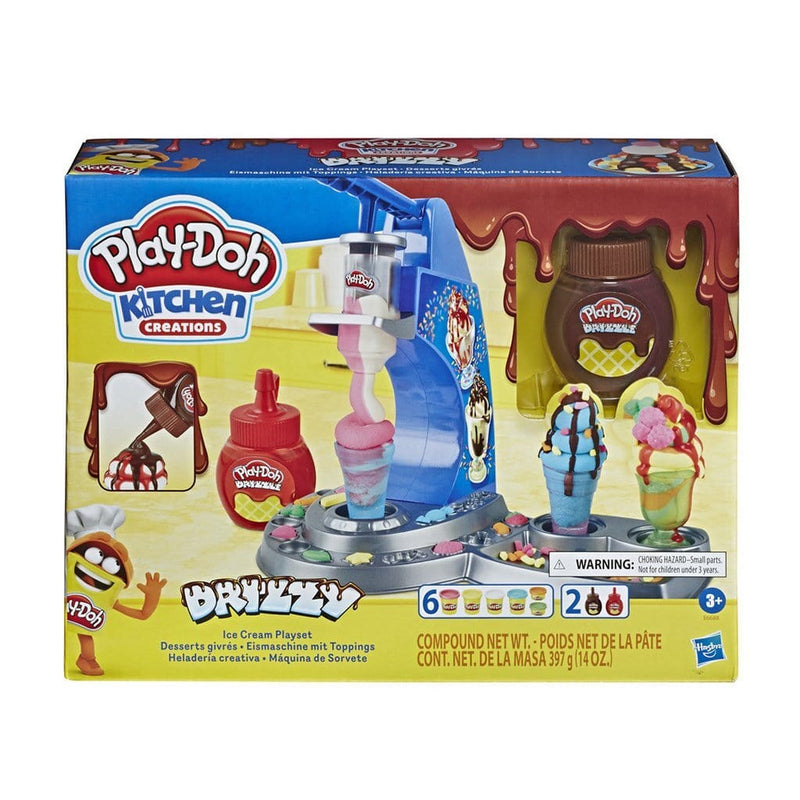 Laad de afbeelding in de Gallery-viewer, Play-Doh Kitchen Creations Drizzy Ijsjes Set
