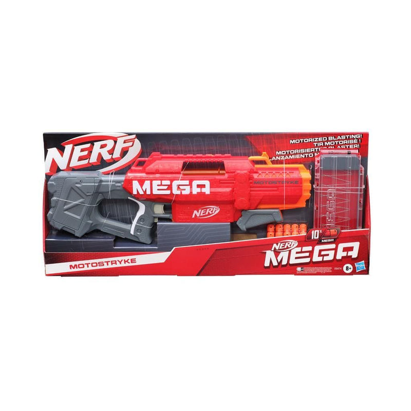 Laad de afbeelding in de Gallery-viewer, Nerf Mega Motostryke Blaster + 10 Darts
