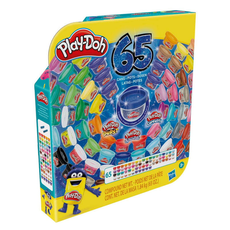 Laad de afbeelding in de Gallery-viewer, Play-Doh Ultimate Color Collection 65 Potjes Klei

