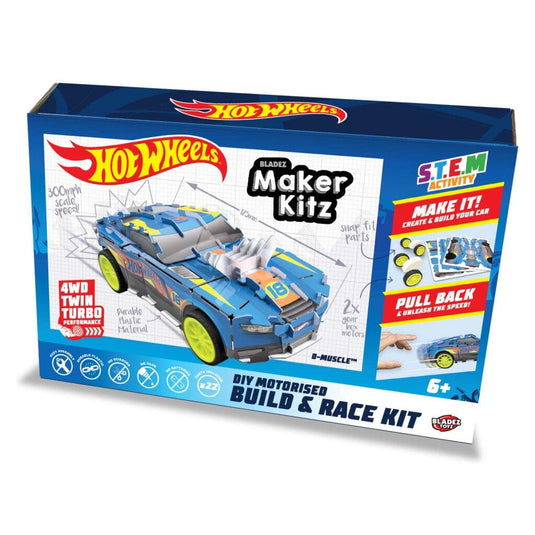Mattel Hot Wheels Bladez Maker Kitz Build And Race Kit