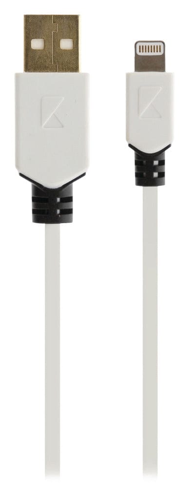 Laad de afbeelding in de Gallery-viewer, K&Ouml;Nig Knm39300W10 Sync And Charge Kabel 8-Pins Lightning Male - Usb 2.0 A Male 1,00 M Wit
