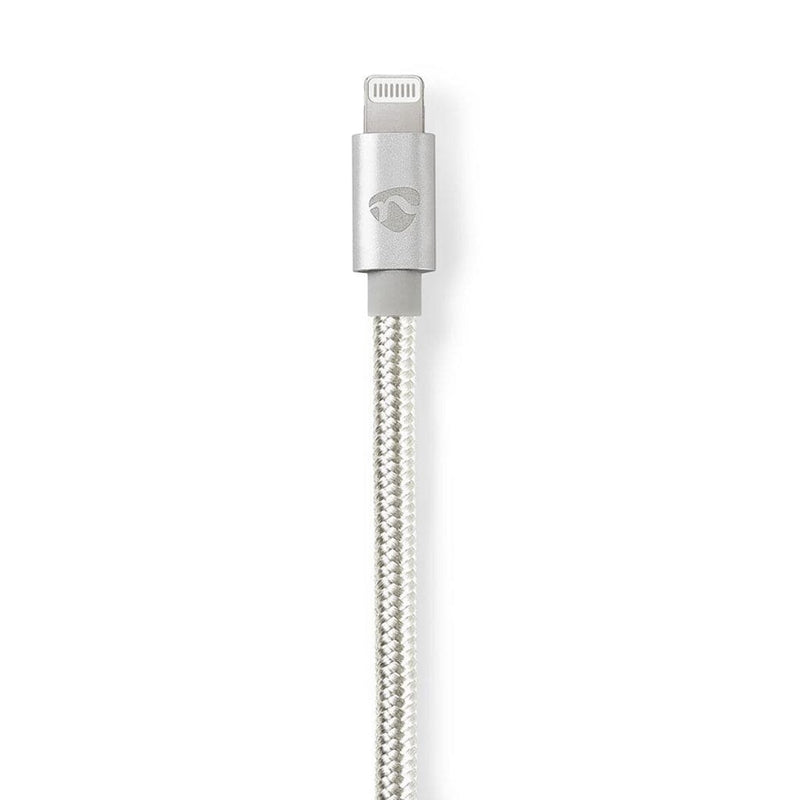Laad de afbeelding in de Gallery-viewer, Nedis Cctb39650Al10 Apple Lightning-Kabel Apple Lightning 8-Pins Male - Usb-C 1,00 M Aluminium

