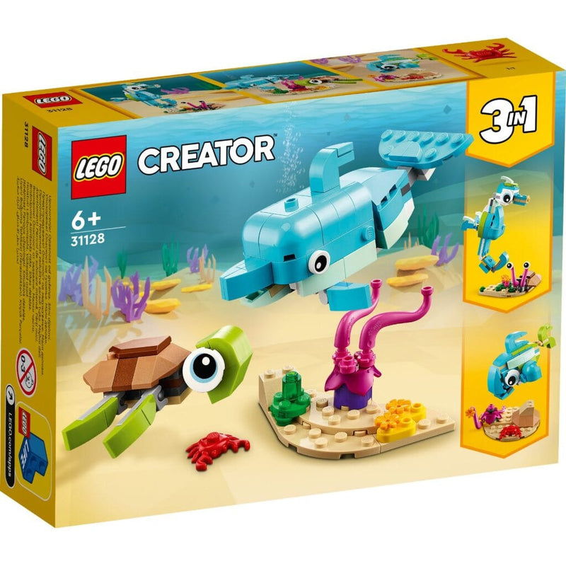Laad de afbeelding in de Gallery-viewer, Lego Creator 31128 3In1 Dolfijn En Schildpad
