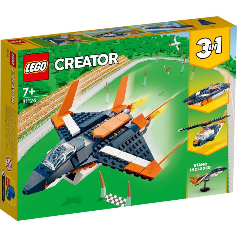 Laad de afbeelding in de Gallery-viewer, Lego Creator 31126 3In1 Supersonisch Straalvliegtuig
