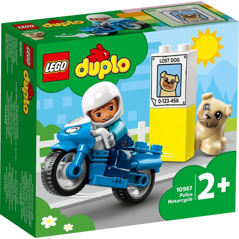 Laad de afbeelding in de Gallery-viewer, Lego Duplo 10967 Politiemotor
