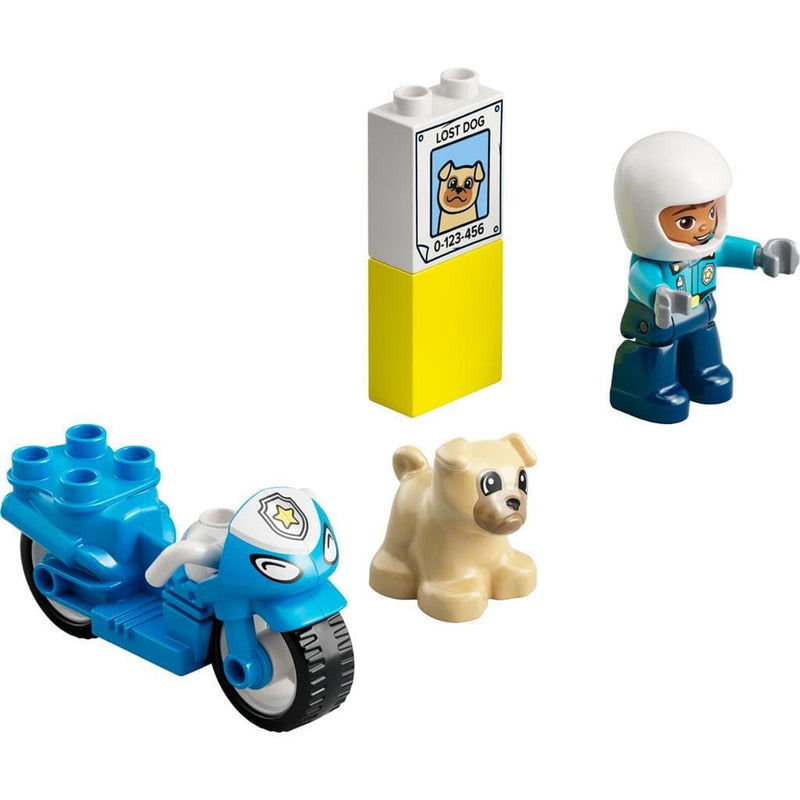 Laad de afbeelding in de Gallery-viewer, Lego Duplo 10967 Politiemotor
