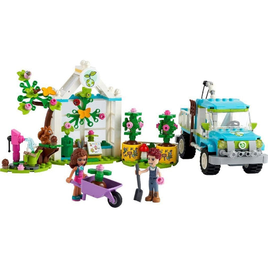 Lego Friends 41707 Bomenplantwagen