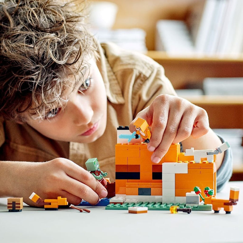Laad de afbeelding in de Gallery-viewer, Lego Minecraft 21178 De Vossenhut
