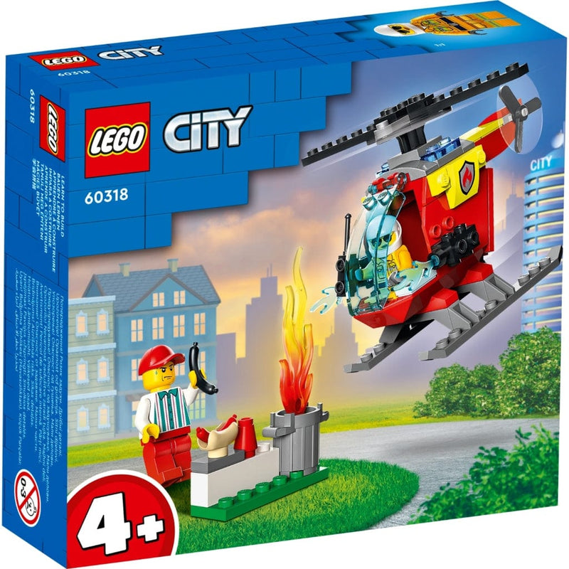 Laad de afbeelding in de Gallery-viewer, Lego City 60318 Brandweerhelikopter

