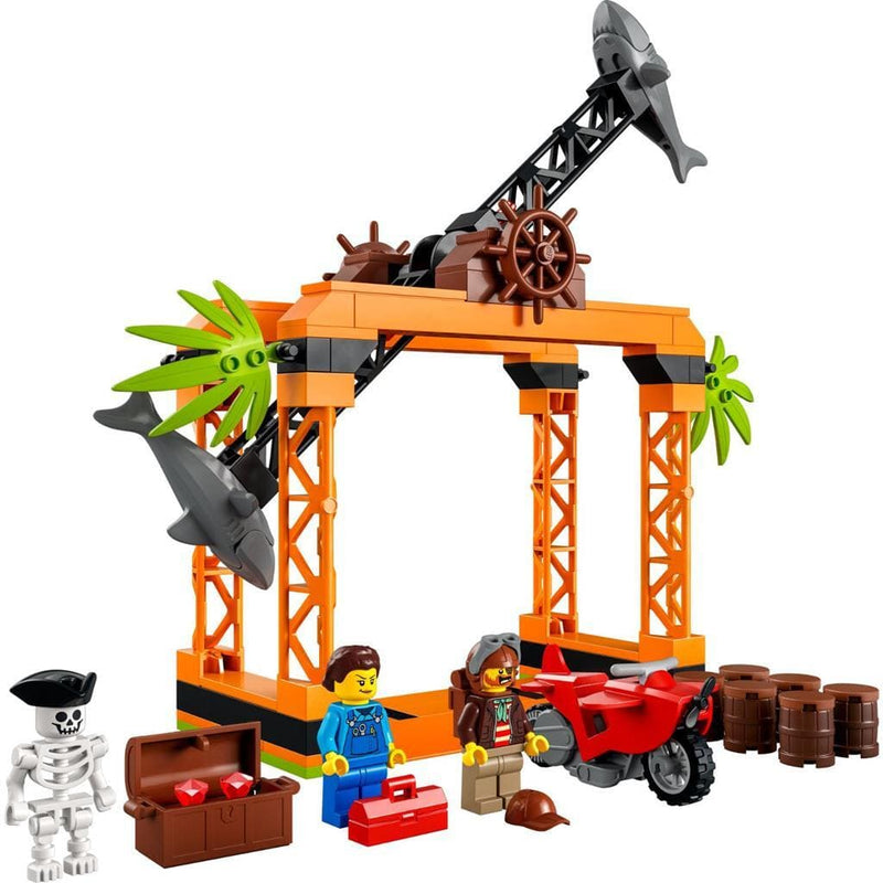 Laad de afbeelding in de Gallery-viewer, Lego City Stuntz 60342 De Haaiaanval Stuntuitdaging
