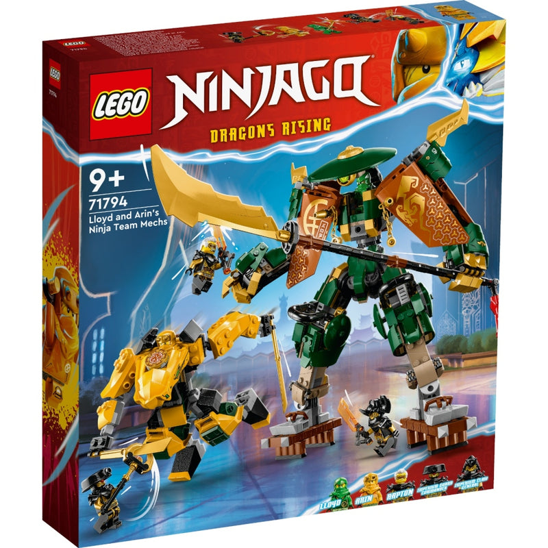 Laad de afbeelding in de Gallery-viewer, Lego Ninjago 71794 Lloyd En Arins Ninjateammecha
