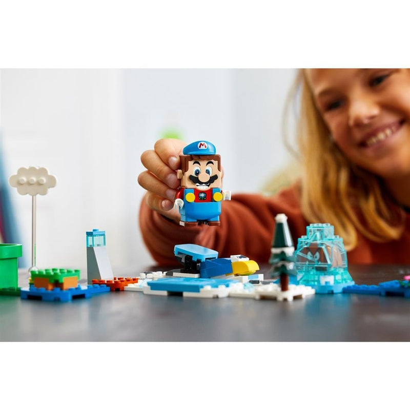 Laad de afbeelding in de Gallery-viewer, Lego Super Mario 71415 Ijs Mario Pak En Ijswereld
