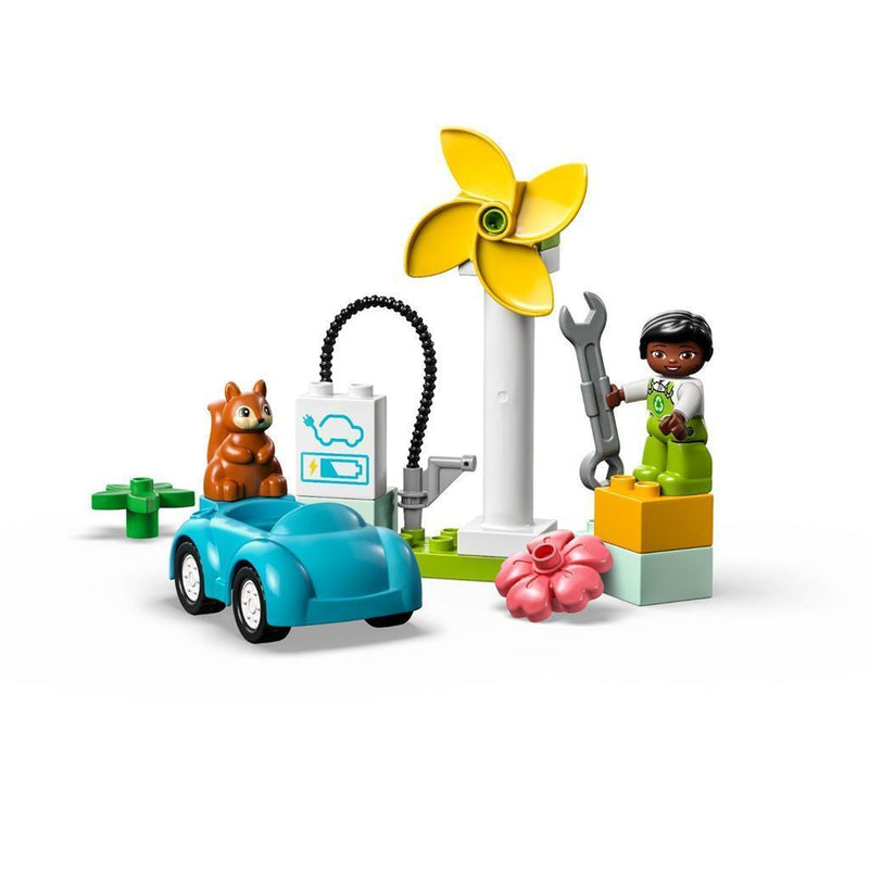 Laad de afbeelding in de Gallery-viewer, Lego Duplo 10985 Windmolen En Elektrische Auto
