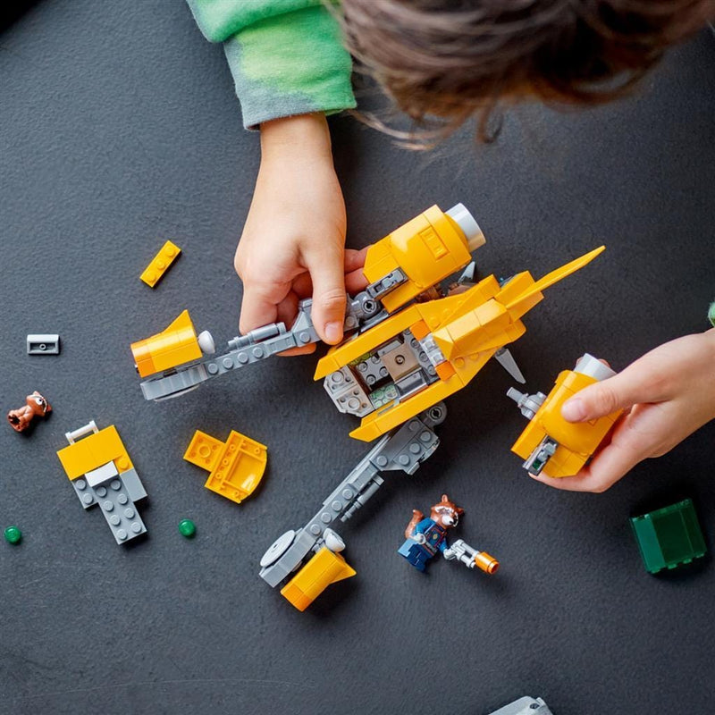 Laad de afbeelding in de Gallery-viewer, Lego Super Heroes 76254 Het Schip Van Baby Rocket
