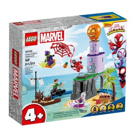 Lego Marvel 10790 Spidey Bij De Vuurtoren Van Green Goblin