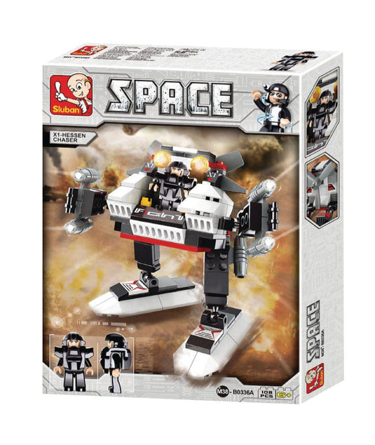 Sluban M38-B0336 3In1 Space Robot Assorti