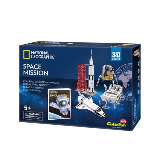Cubic Fun National Geographic 3D Puzzel Space Mission