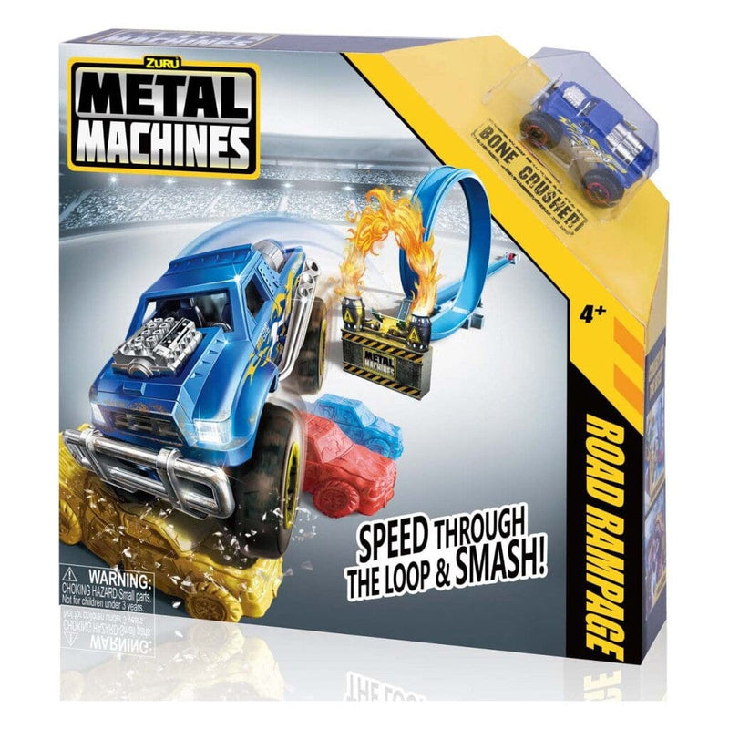 Laad de afbeelding in de Gallery-viewer, Zuru Metal Machines Road Rampage + Monstertruck
