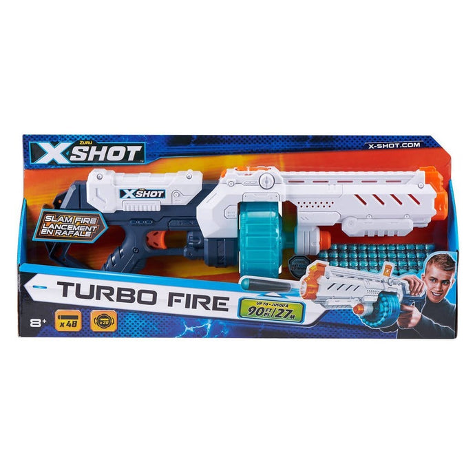 Zuru X-Shot Turbo Fire Blaster + 48 Darts