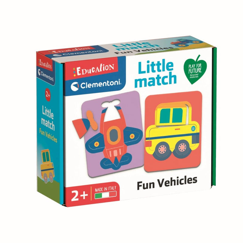 Laad de afbeelding in de Gallery-viewer, Clementoni Little Match Fun Vehicles
