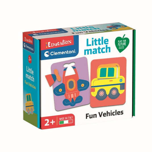 Clementoni Little Match Fun Vehicles