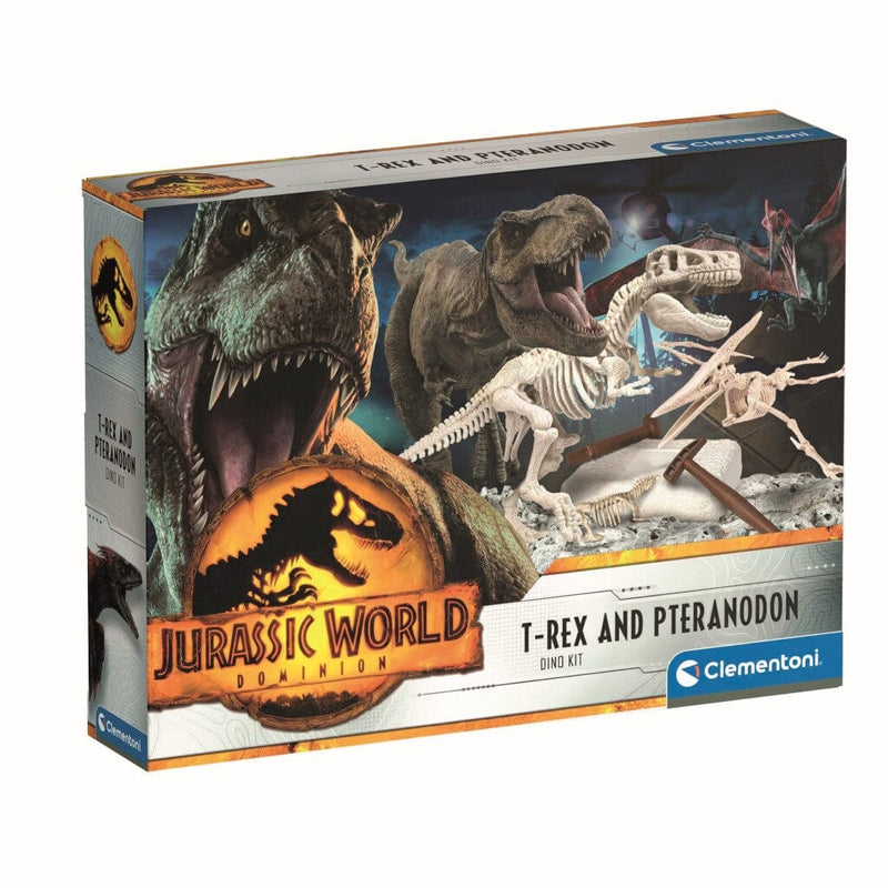 Laad de afbeelding in de Gallery-viewer, Clementoni Jurassic World T-Rex Pteranodon Dig Kit
