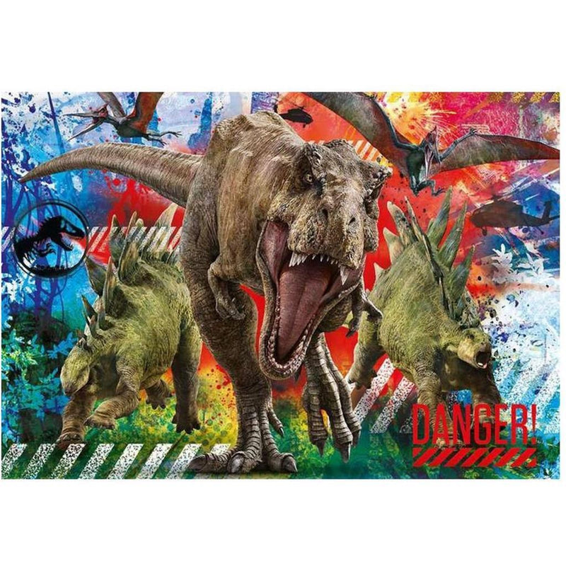 Laad de afbeelding in de Gallery-viewer, Clementoni Supercolor Puzzel Jurassic World 180 Stukjes
