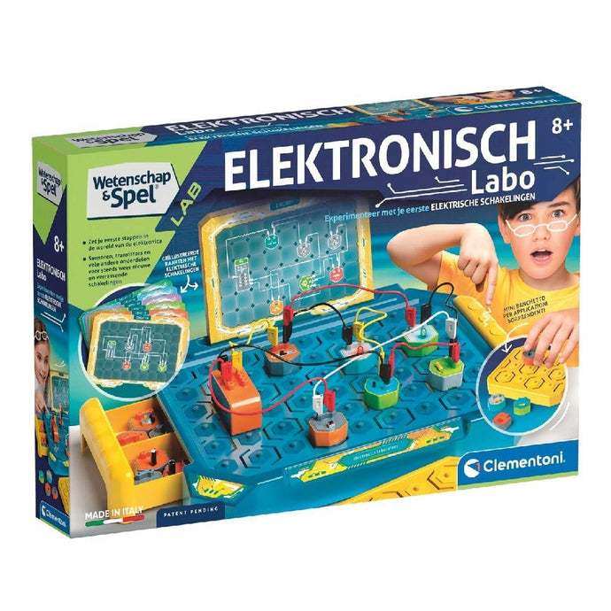 Clementoni Wetenschap En Spel Elektronisch Lab + Licht