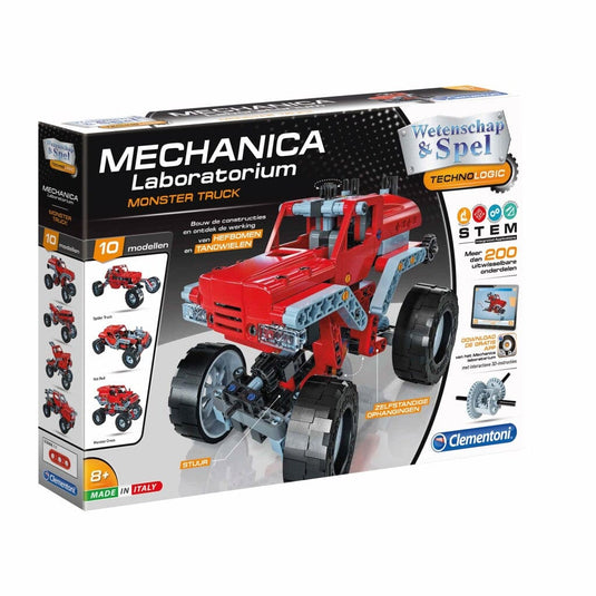 Clementoni Wetenschap En Spel Mechanica Lab Monster Truck