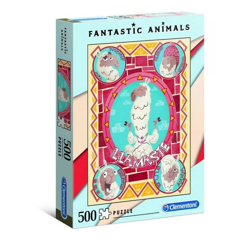 Laad de afbeelding in de Gallery-viewer, Clementoni Fantastic Animals Puzzel 500 Stukjes Assorti
