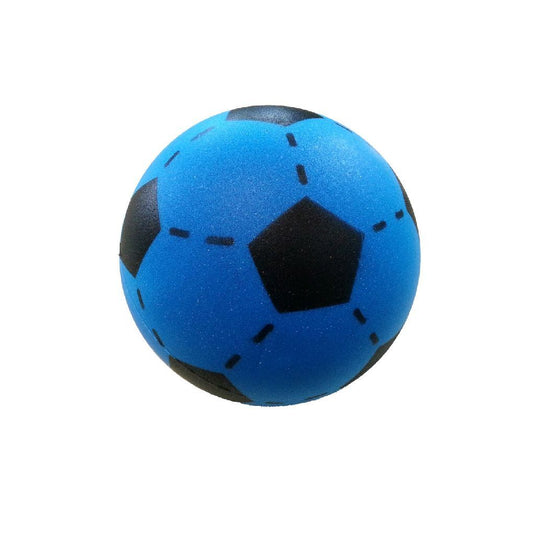 Overige Merken Soft Voetbal 20 Cm Blauw/Zwart