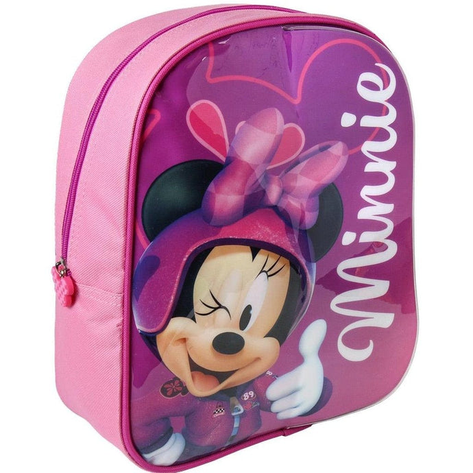 Cerda Disney Minnie Mouse Rugzak Met Schrijfgedeelte + 2 Markers 25X31X10 Cm Roze