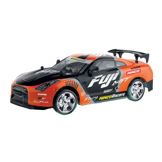 Ninco Rc Fuji Driftauto + Licht 1:18 Oranje/Zwart
