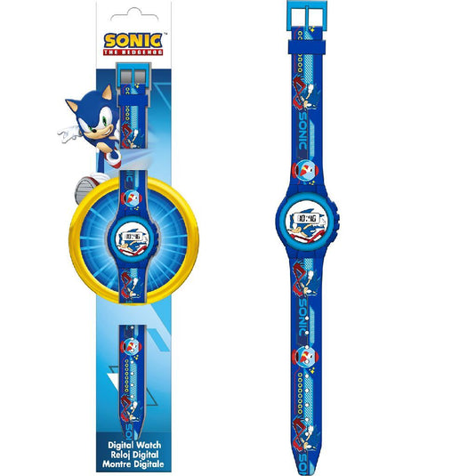 Overige Merken Sonic Hedgehog Digitaal Horloge Blauw