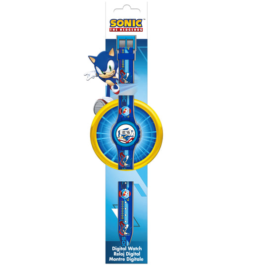 Overige Merken Sonic Hedgehog Digitaal Horloge Blauw